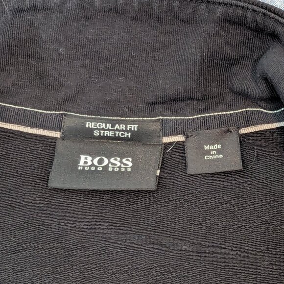 Hugo Boss Men's Black Zip-up Jacket - Size XL - Picture 9 of 14